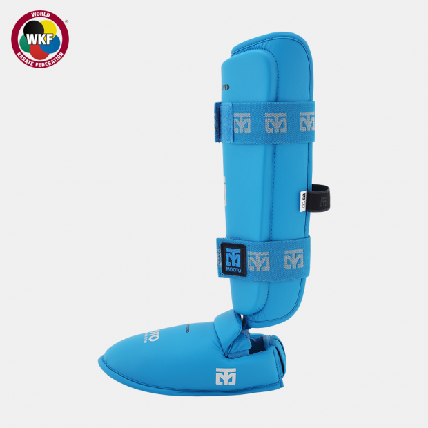 Karate Tekmelik &  Ayak Kaval Koruyucu  (Mavi)