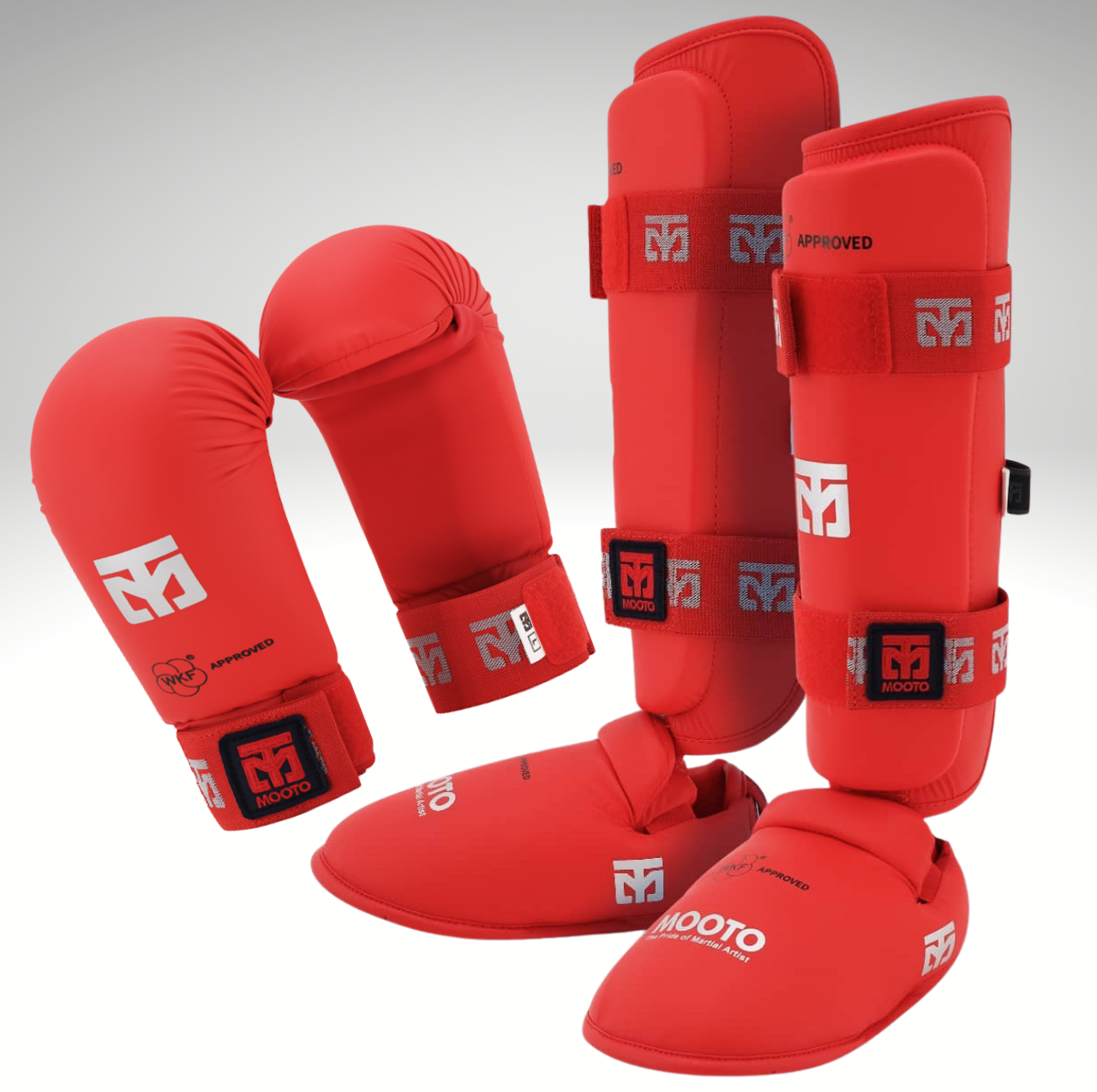 Karate Eldiven &  Ayak Kaval Koruyucu Set