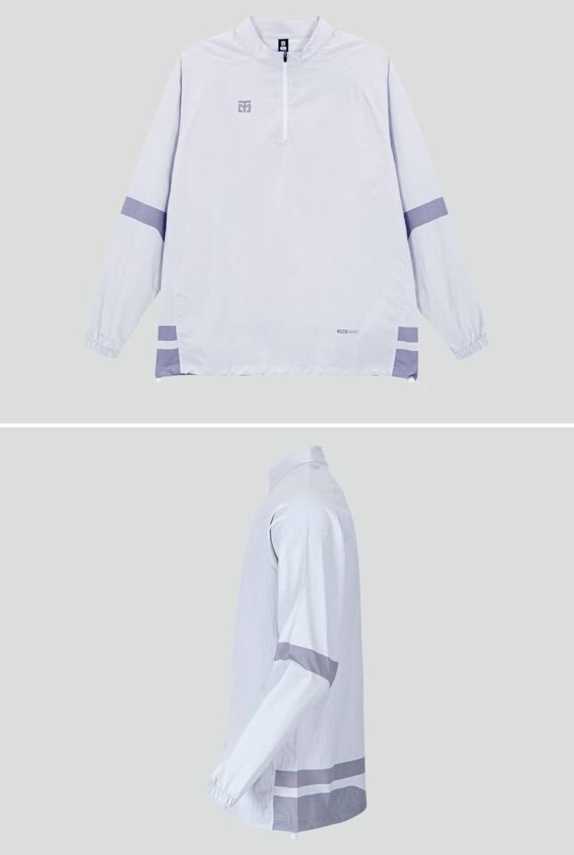 Mooto Rüzgarlık Beyaz Gri