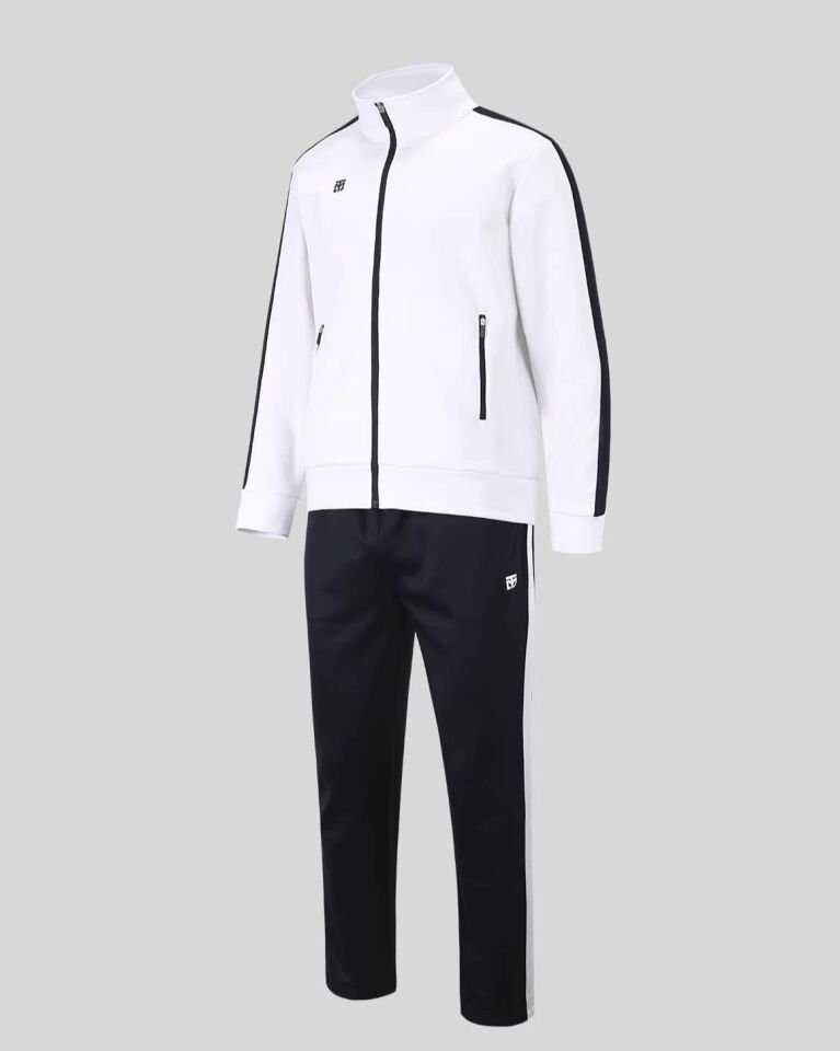 Profesyonel Antrenman Eşofman Takımı BEYAZ - 2XL