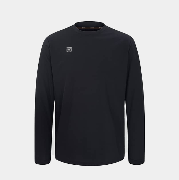 UZUN KOLLU TİŞÖRT SİYAH