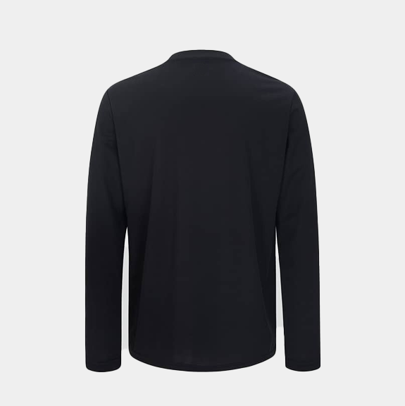 UZUN KOLLU TİŞÖRT SİYAH