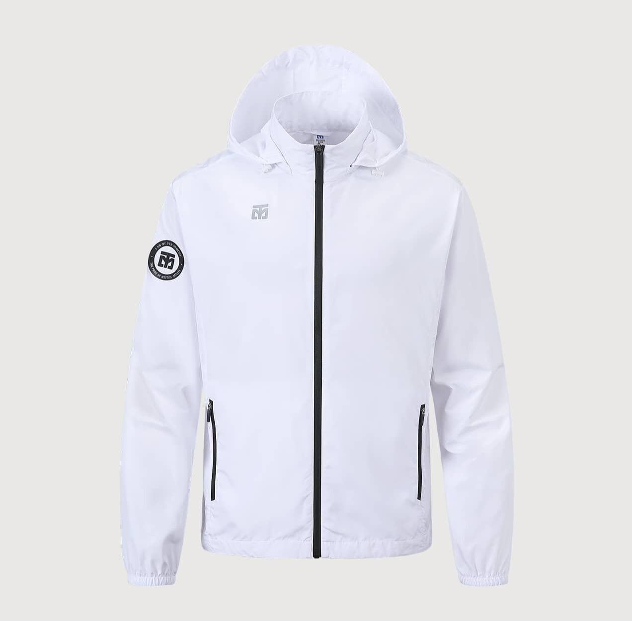 Fonksiyonel Spor Ceket Beyaz