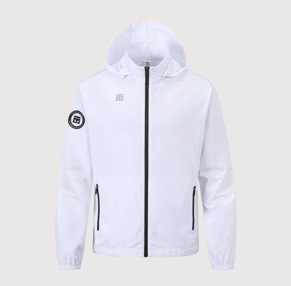 Fonksiyonel Spor Ceket Beyaz