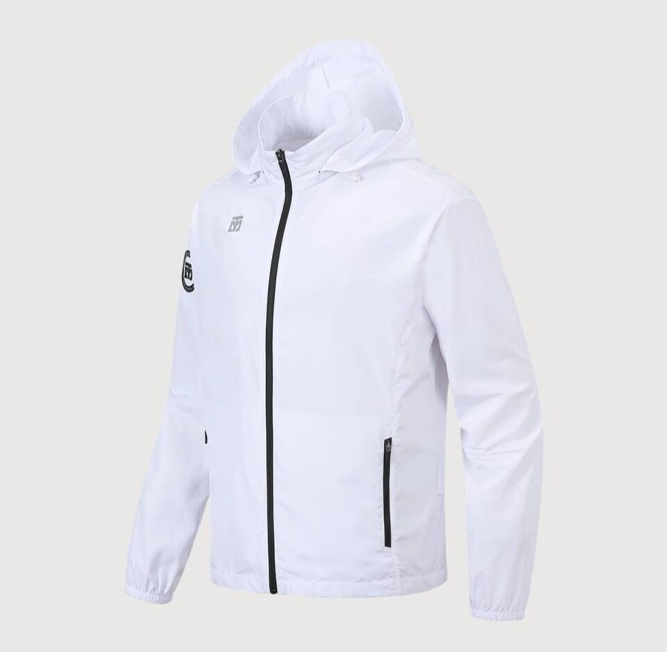 Fonksiyonel Spor Ceket Beyaz