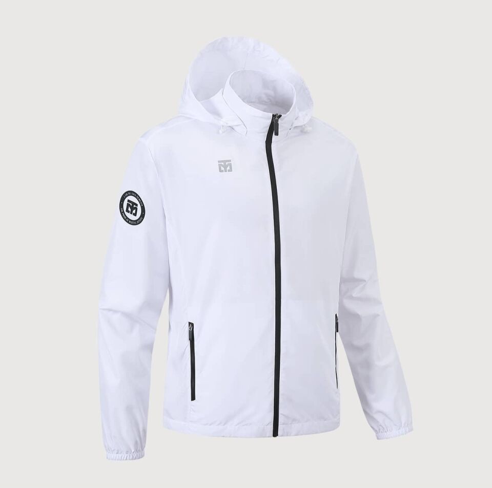 Fonksiyonel Spor Ceket Beyaz