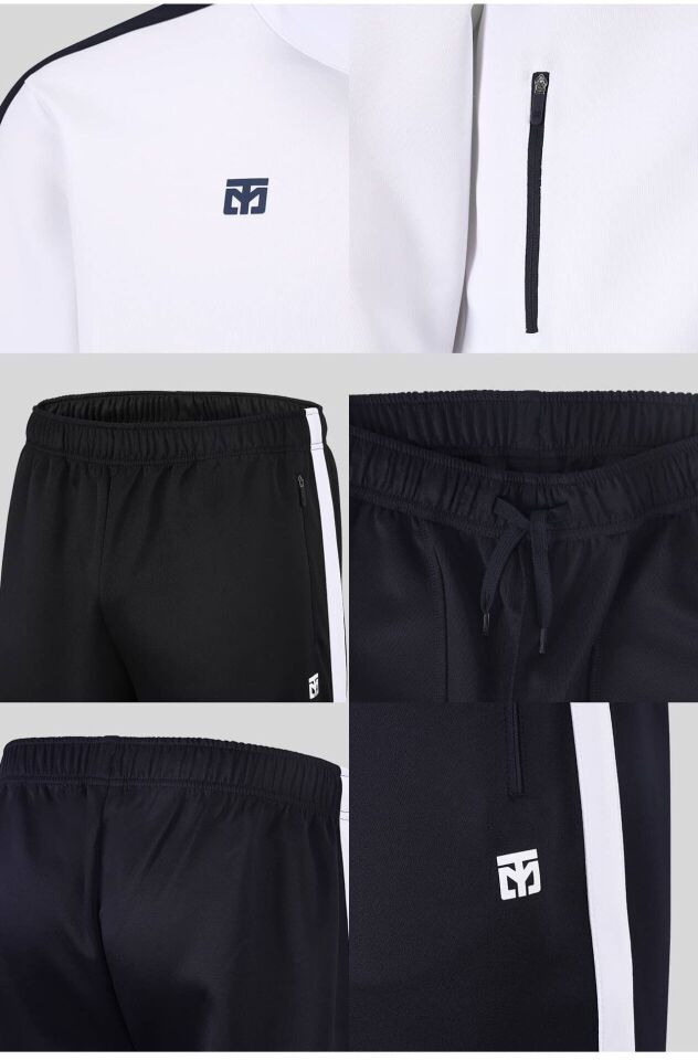 Profesyonel Antrenman Eşofman Takımı Beyaz