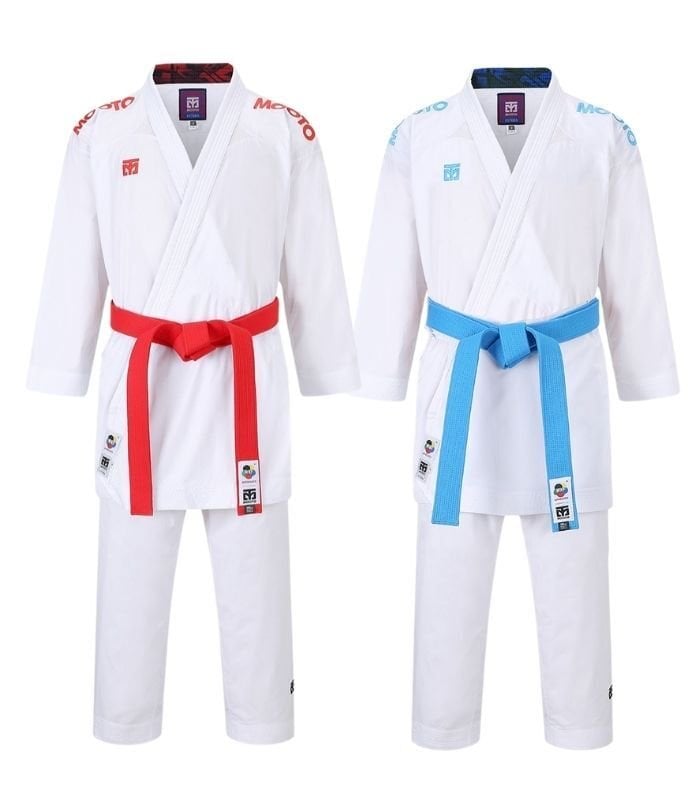 Extera Kumite Üniforma Mavi & Kırmızı  2Üst+1Alt