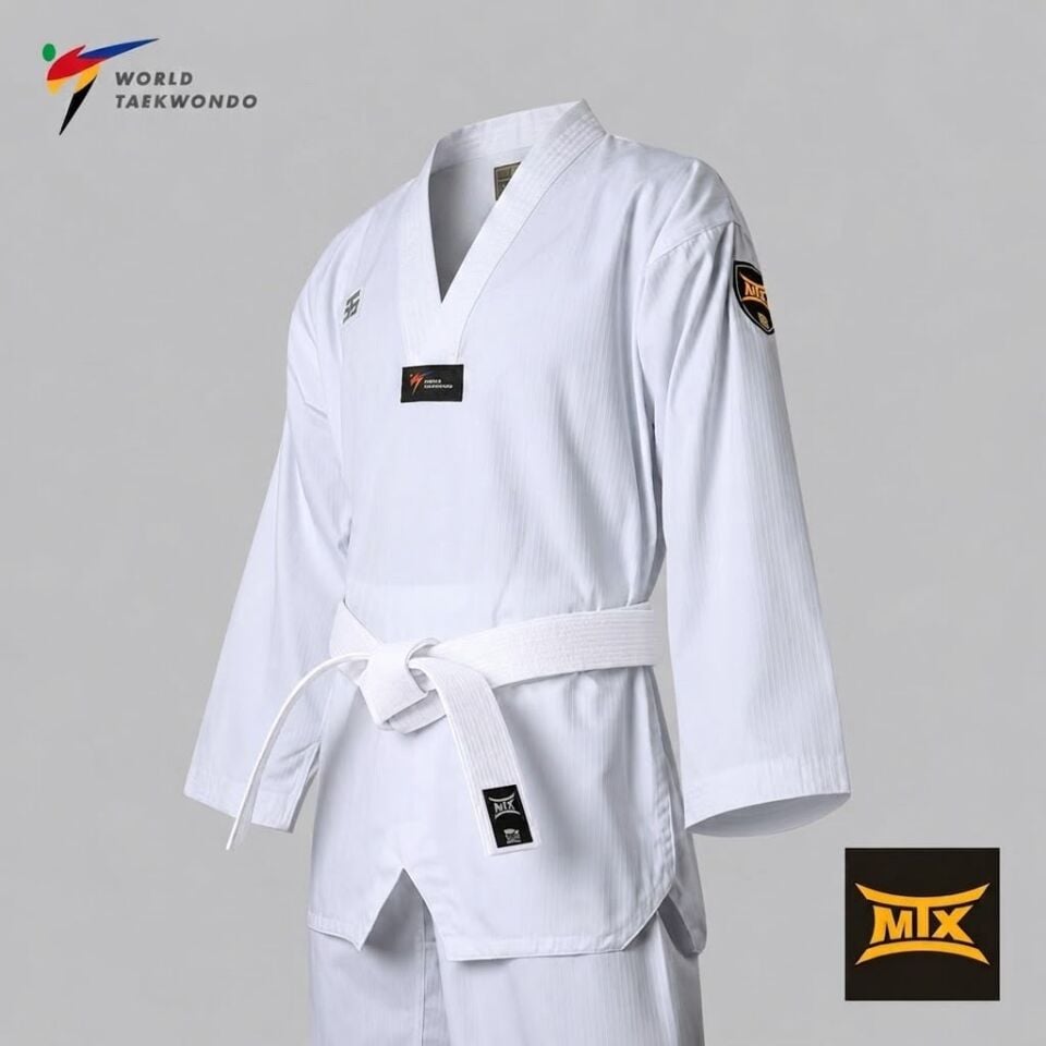 MTX2 Standart Üniforma Beyaz Yaka-Kemer ile